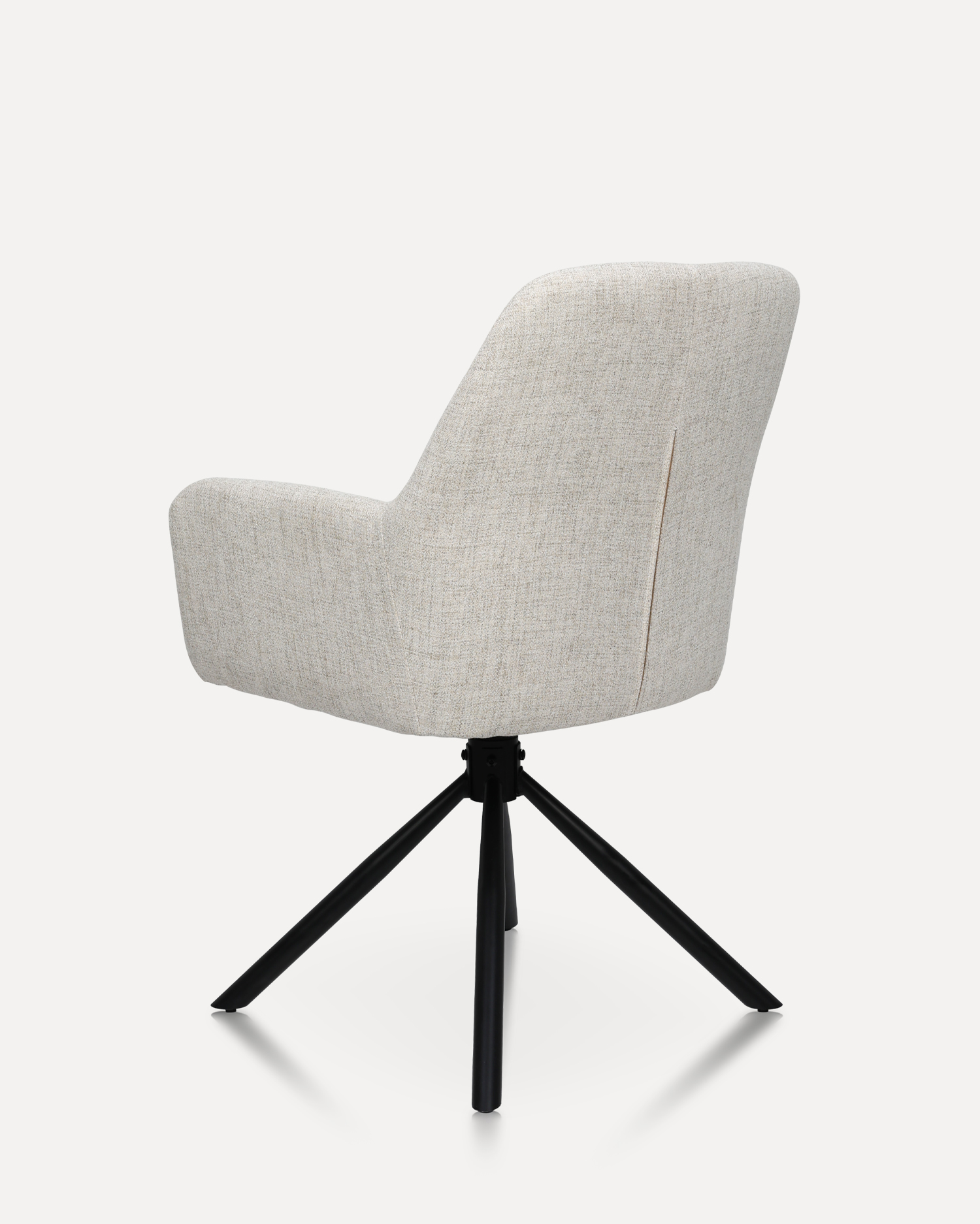 Otočná tkanina jedálenská stolička Otočná tkanina jedálenská stolička