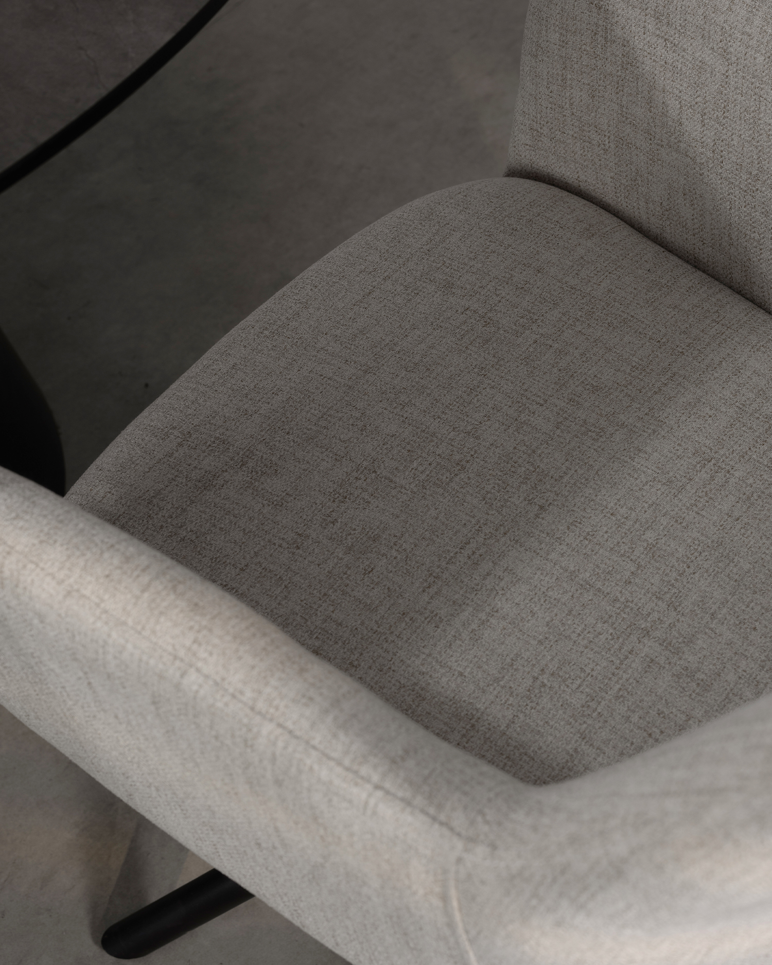 Otočná tkanina jedálenská stolička Otočná tkanina jedálenská stolička