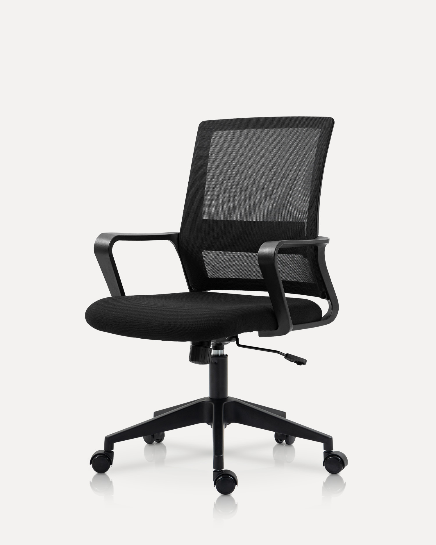 Hladká krivka otočná stolička